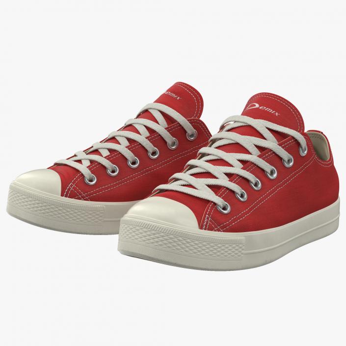 Sneakers 2 Red 3D model