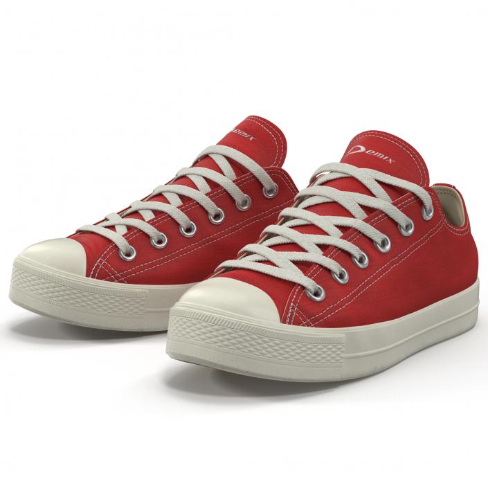 Sneakers 2 Red 3D model