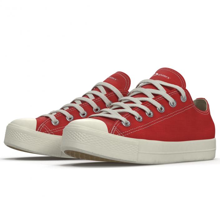 Sneakers 2 Red 3D model