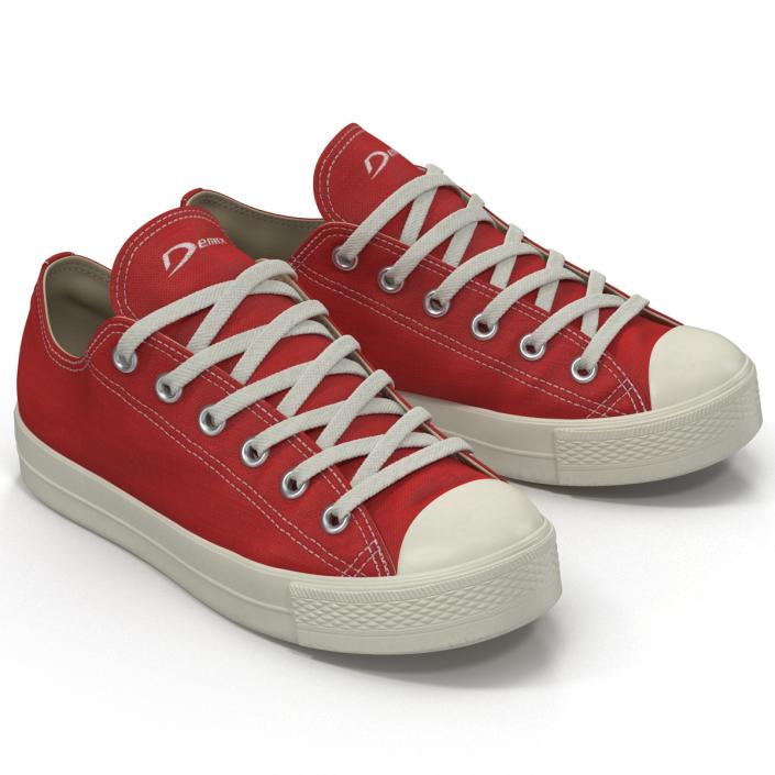 Sneakers 2 Red 3D model