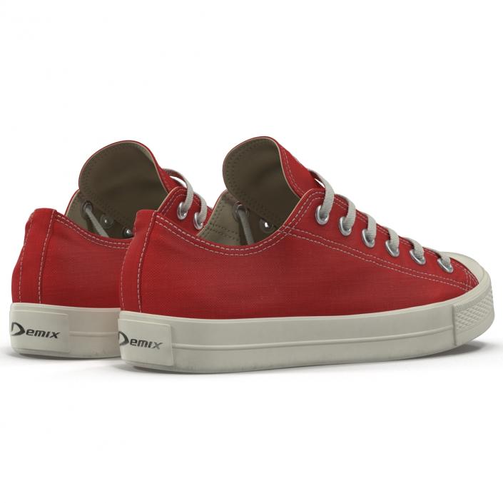 Sneakers 2 Red 3D model