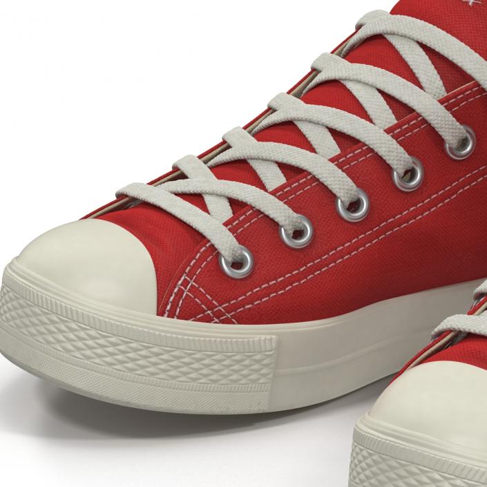 Sneakers 2 Red 3D model