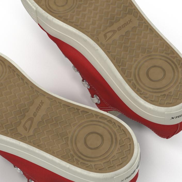 Sneakers 2 Red 3D model