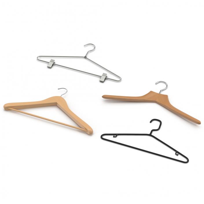 3D Clothes Hangers Collection