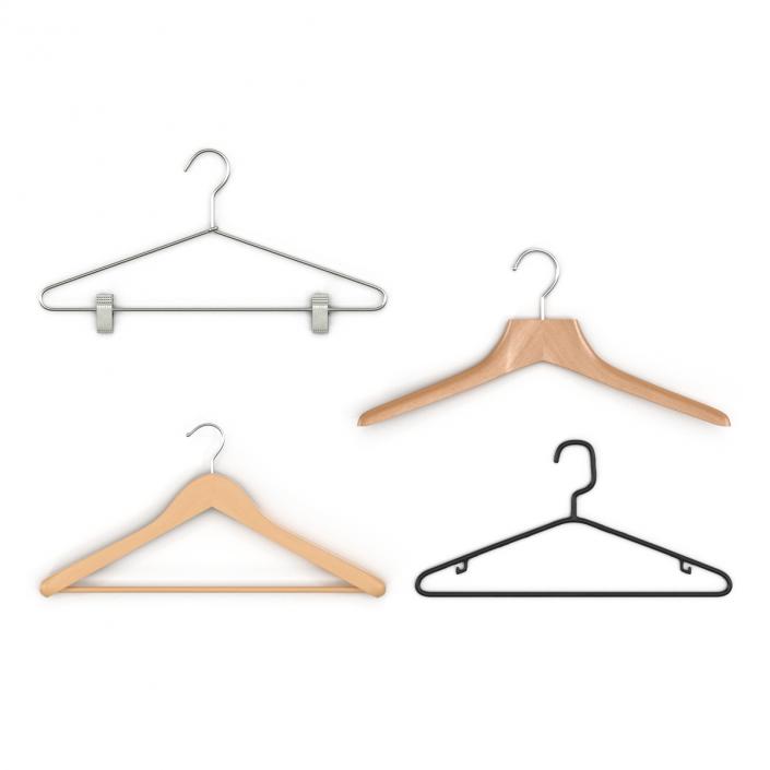 3D Clothes Hangers Collection