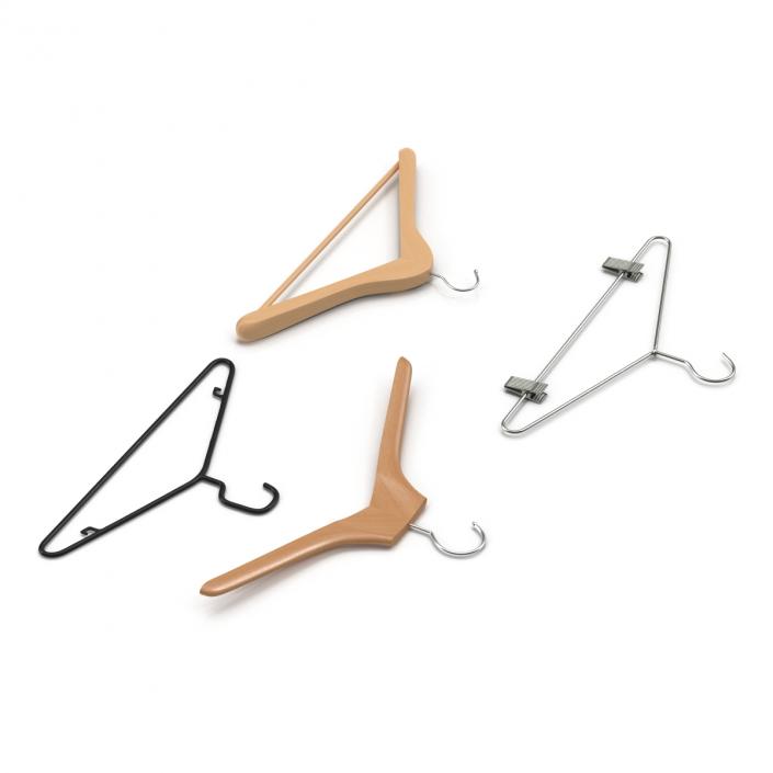 3D Clothes Hangers Collection