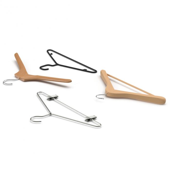 3D Clothes Hangers Collection