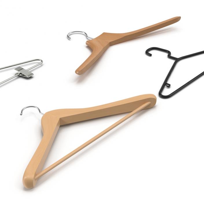 3D Clothes Hangers Collection