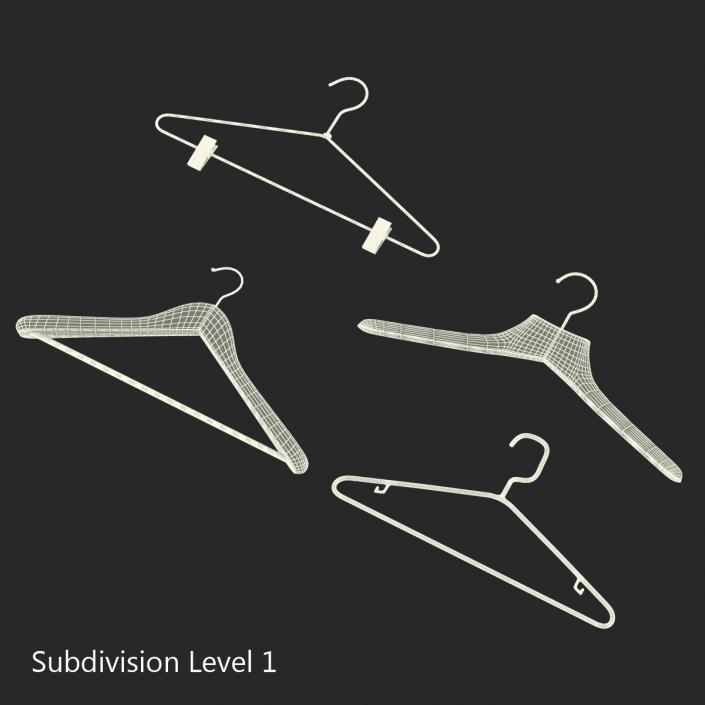 3D Clothes Hangers Collection