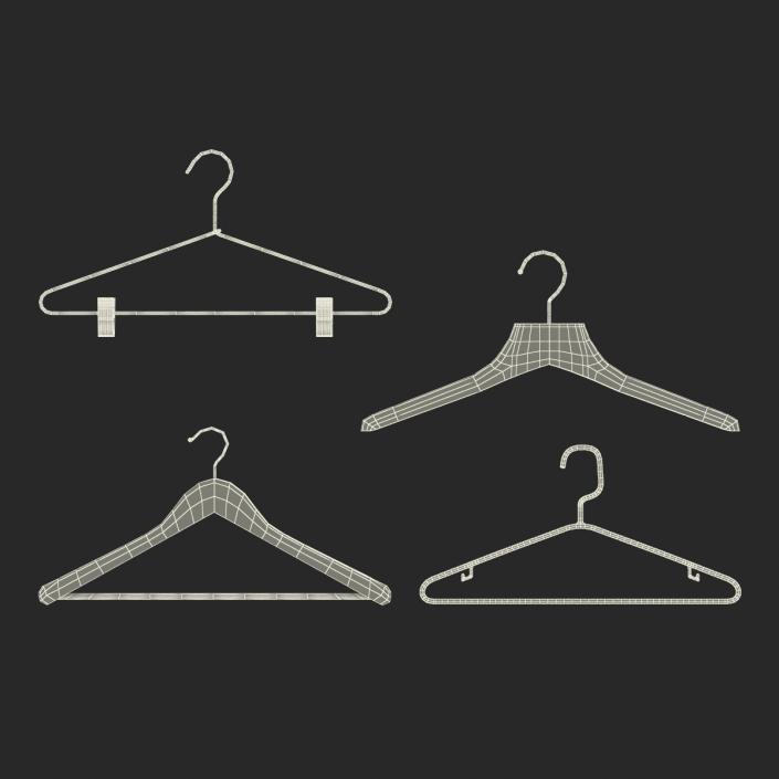 3D Clothes Hangers Collection