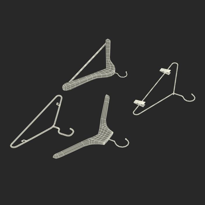 3D Clothes Hangers Collection