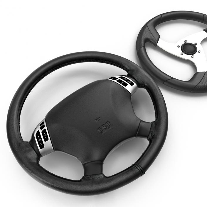 3D Steering Wheels Collection