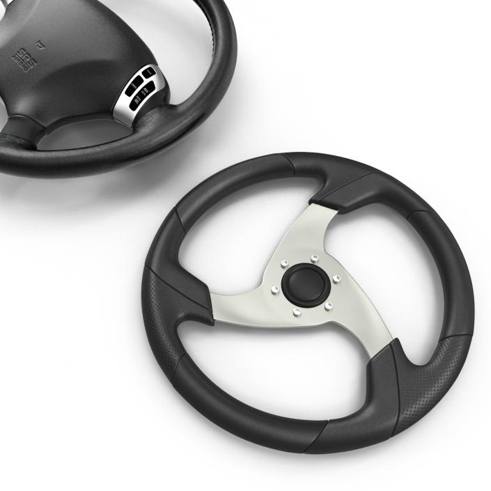 3D Steering Wheels Collection