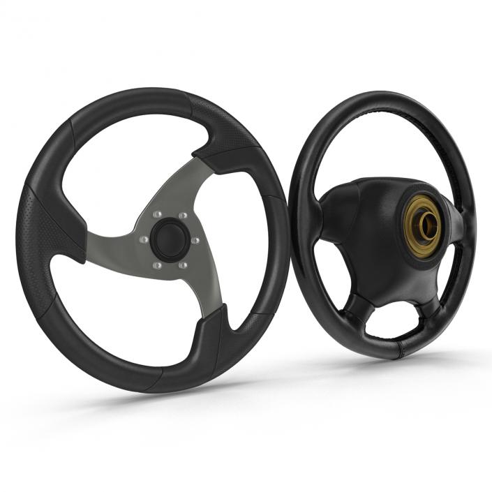 3D Steering Wheels Collection