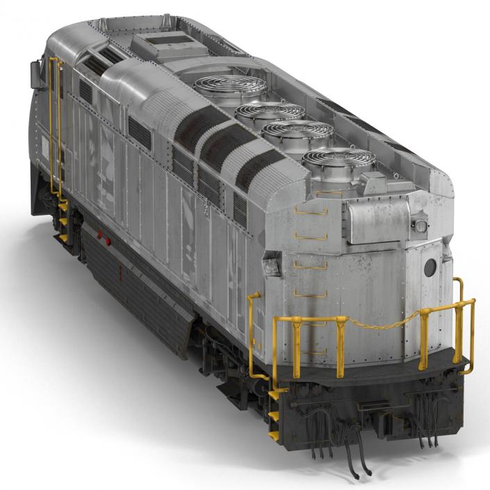 Diesel Electric Locomotive Generic 3D model