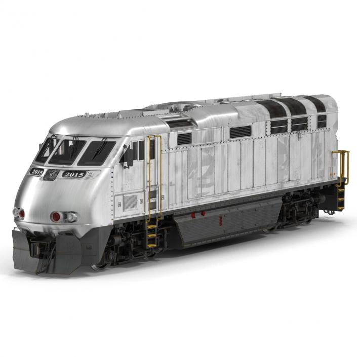 Diesel Electric Locomotive Generic 3D model