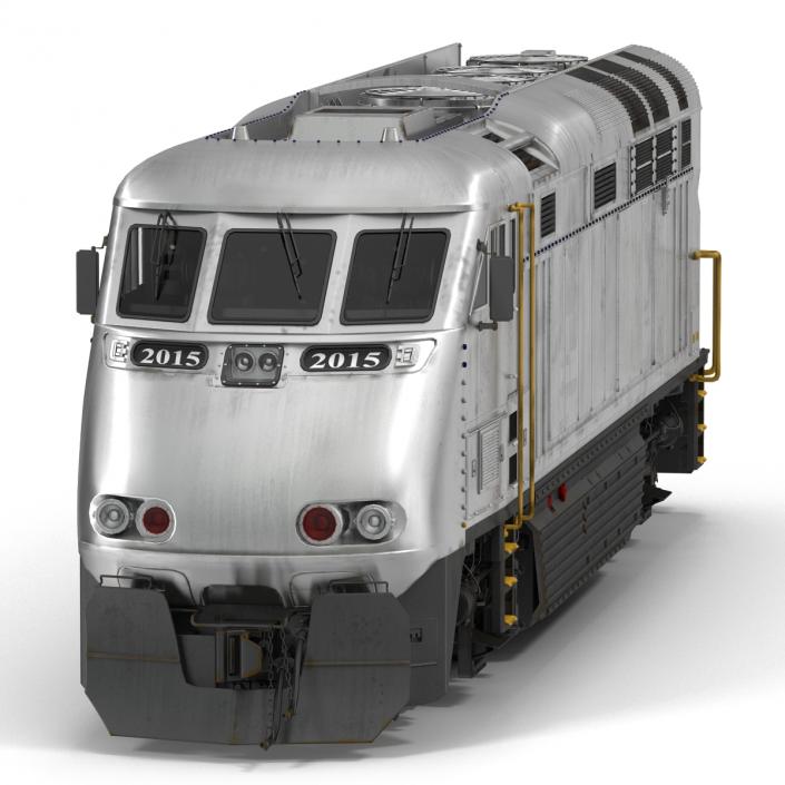 Diesel Electric Locomotive Generic 3D model