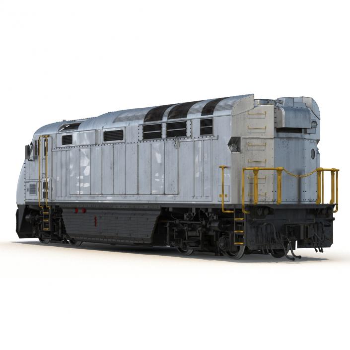 Diesel Electric Locomotive Generic 3D model