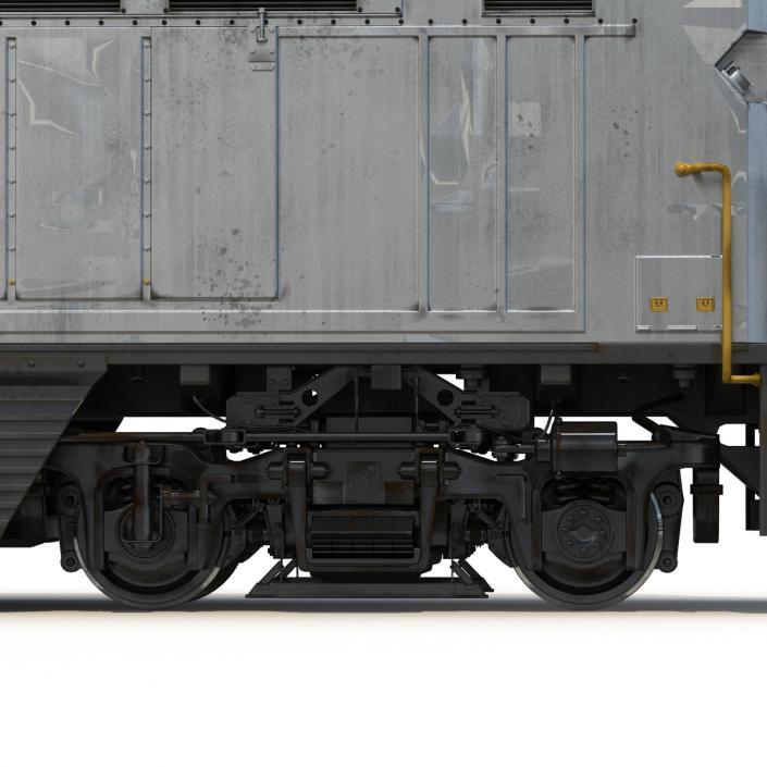 Diesel Electric Locomotive Generic 3D model