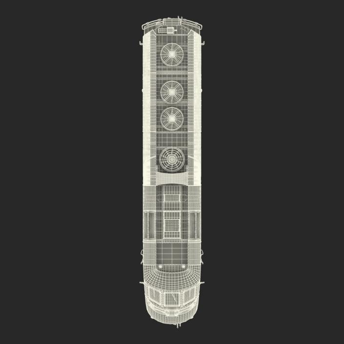 Diesel Electric Locomotive Generic 3D model