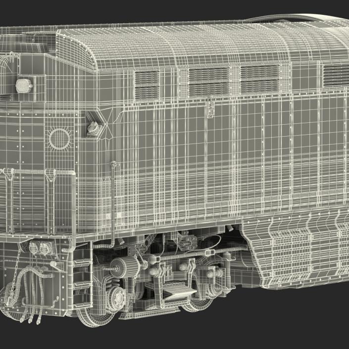 Diesel Electric Locomotive Generic 3D model