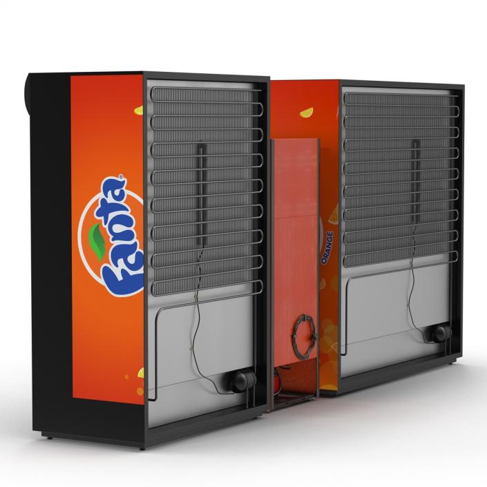 3D model Fanta Refrigerators Collection