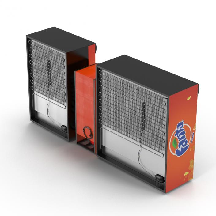 3D model Fanta Refrigerators Collection