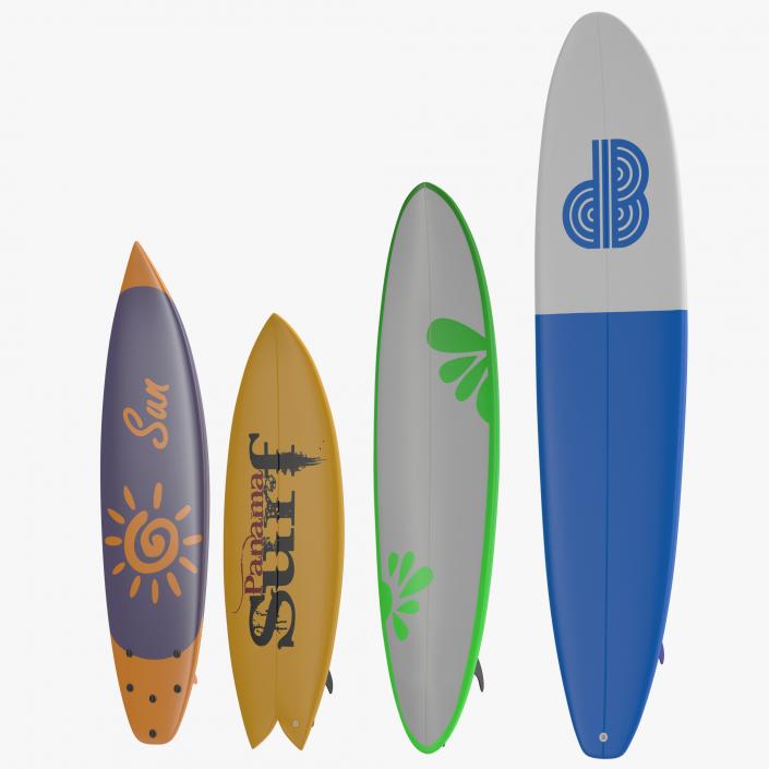 3D Surfboards Collection