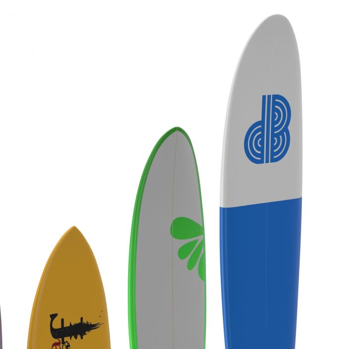 3D Surfboards Collection