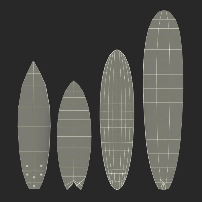 3D Surfboards Collection