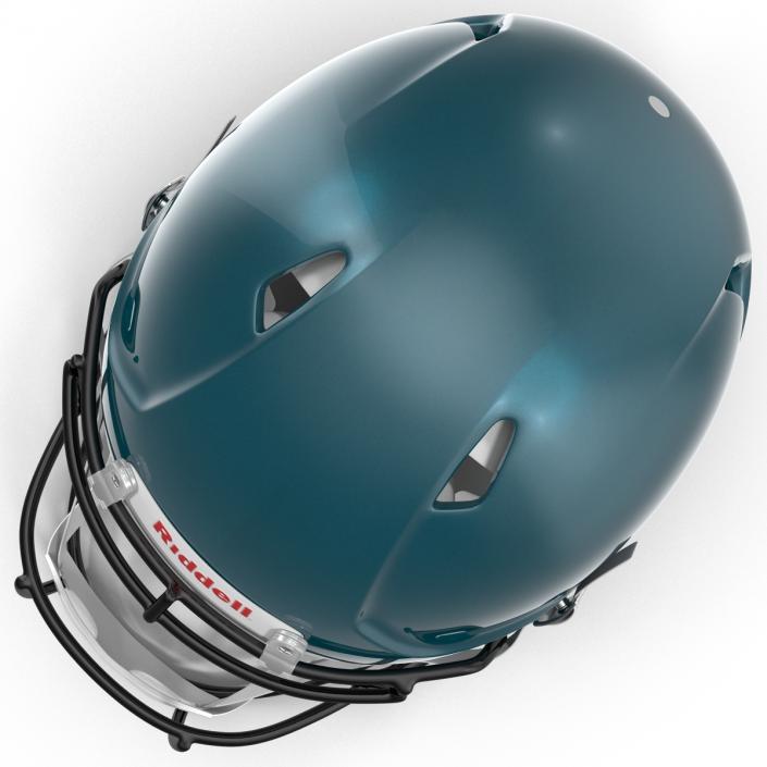 3D model Football Helmet 3 Riddell