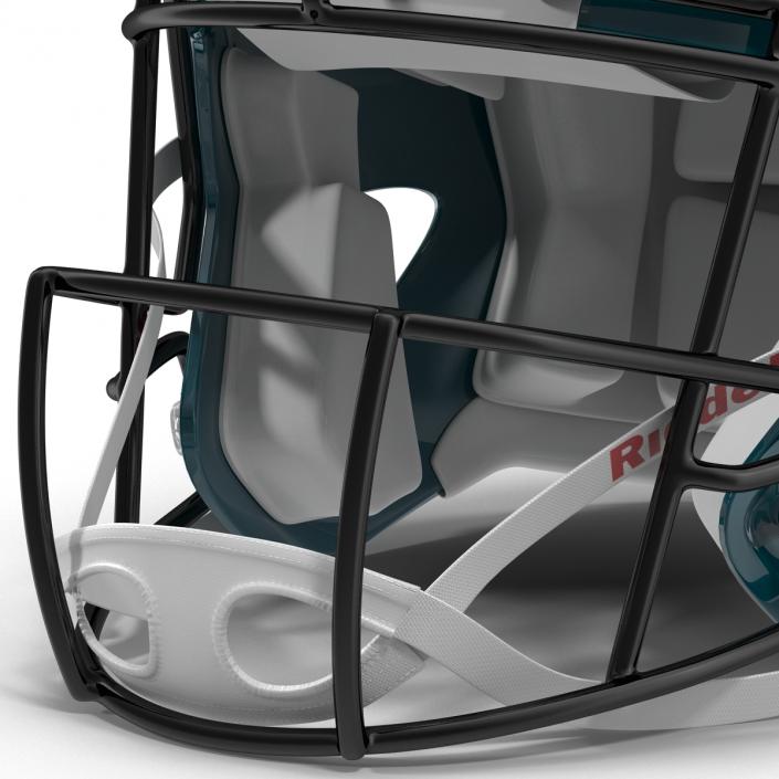 3D model Football Helmet 3 Riddell