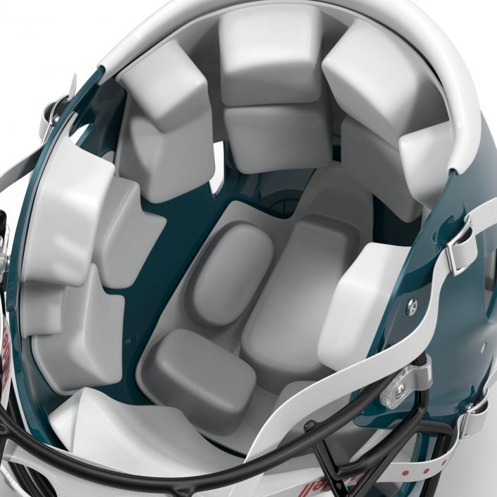 3D model Football Helmet 3 Riddell