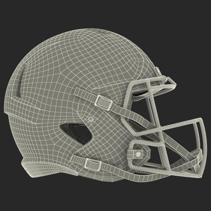 3D model Football Helmet 3 Riddell