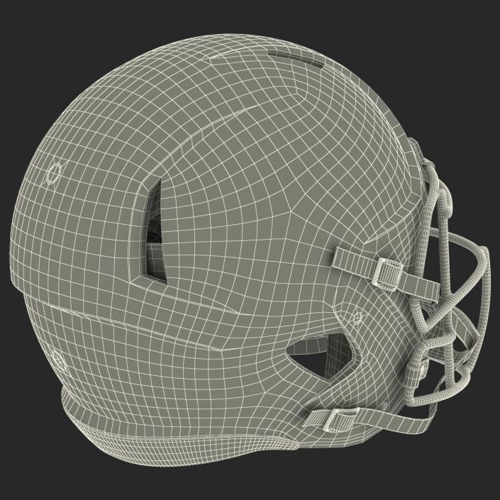 3D model Football Helmet 3 Riddell