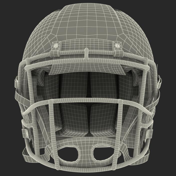 3D model Football Helmet 3 Generic