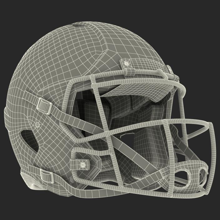 3D model Football Helmet 3 Generic