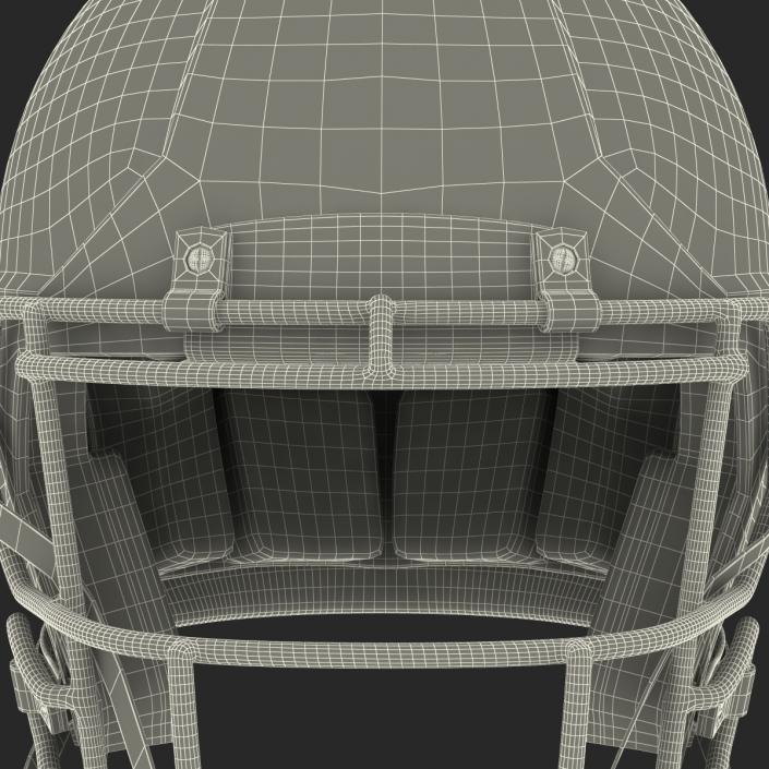 3D model Football Helmet 3 Generic