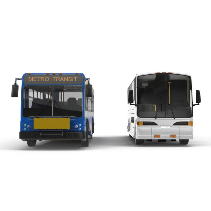 3D Buses Collection