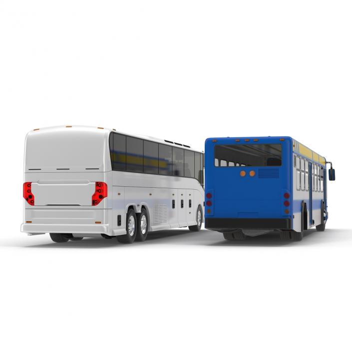 3D Buses Collection