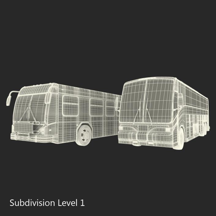 3D Buses Collection