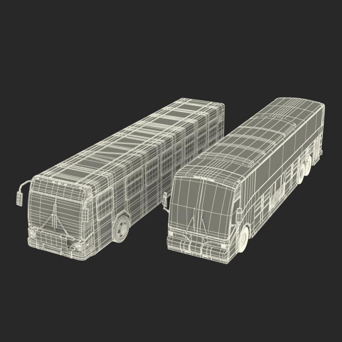 3D Buses Collection