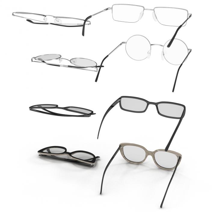 3D model Glasses Collection 3