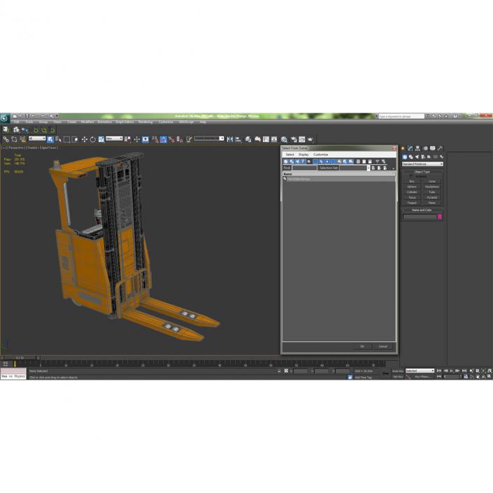 3D model Rider Stacker Orange