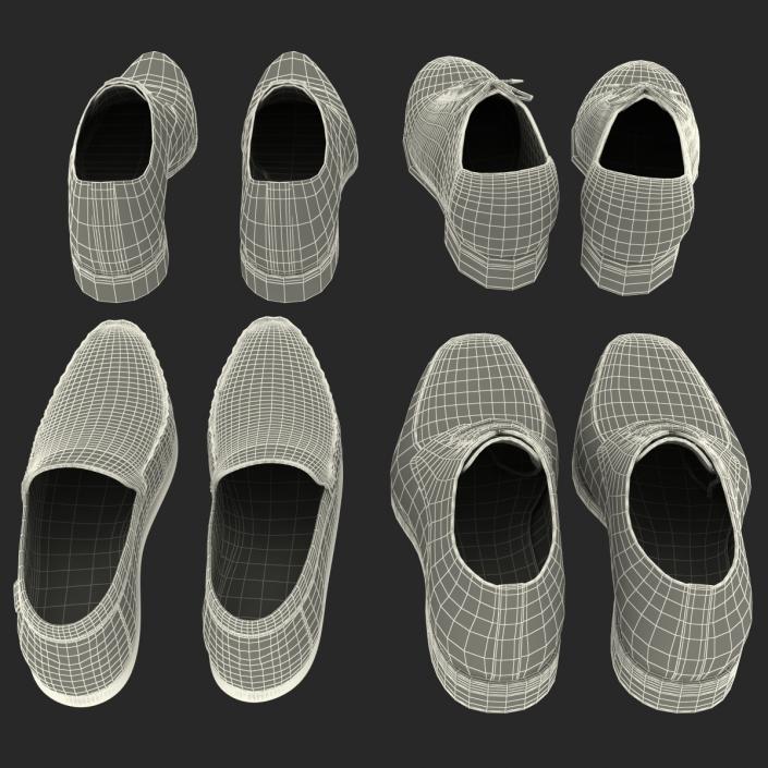 3D model Man Shoes Collection