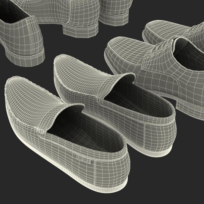 3D model Man Shoes Collection