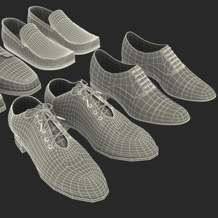 3D model Man Shoes Collection