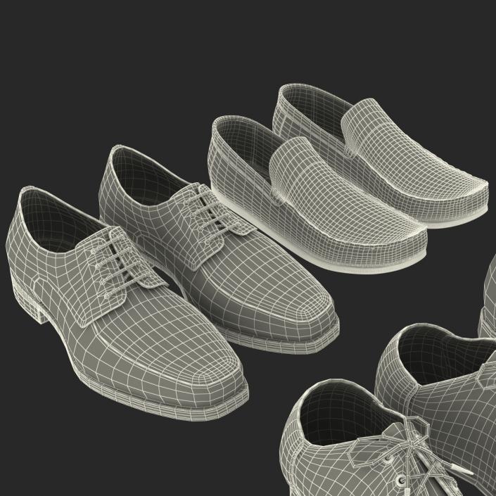 3D model Man Shoes Collection