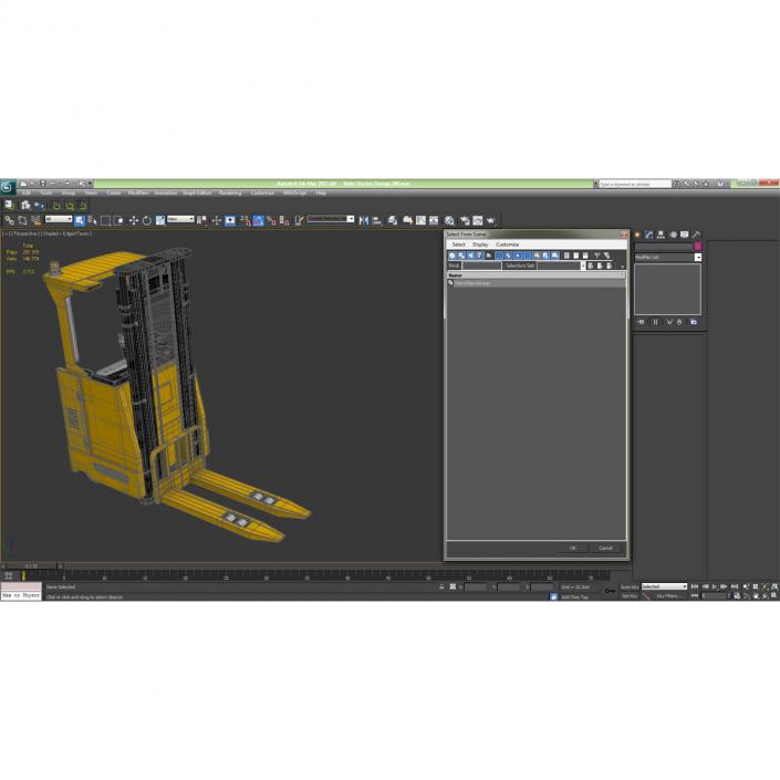 3D model Rider Stacker Yellow