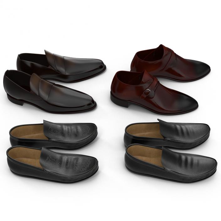 Man Shoes 3D Models Collection 2 3D